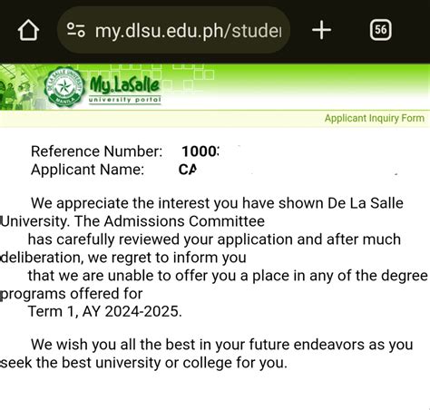 DLSU Reconsideration : r/dlsu .